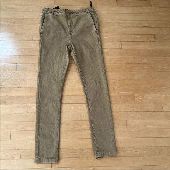 Modern American Lockdown Cargo Jean in Woody Tan Brown S NWOT - Picture 4 of 16